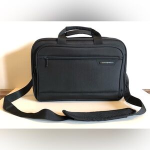 Samsonite Classic 2.0 Three Compartment Briefcase, 15.6”, Black